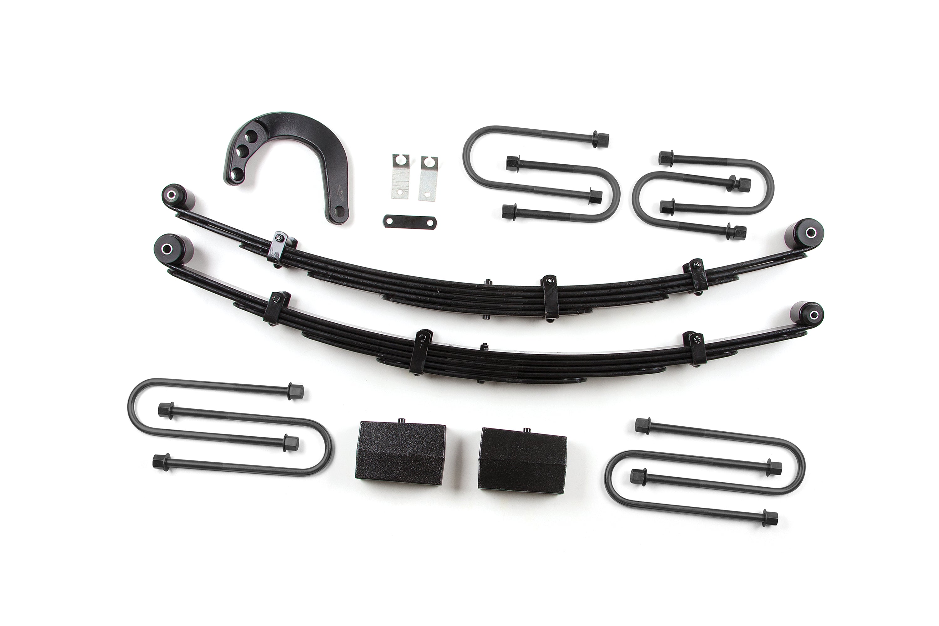 Zone Offroad 4-Inch Lift Front Leaf Spring For 73-87 GM Truck/SUV 4WD – ZONC0401, Each
