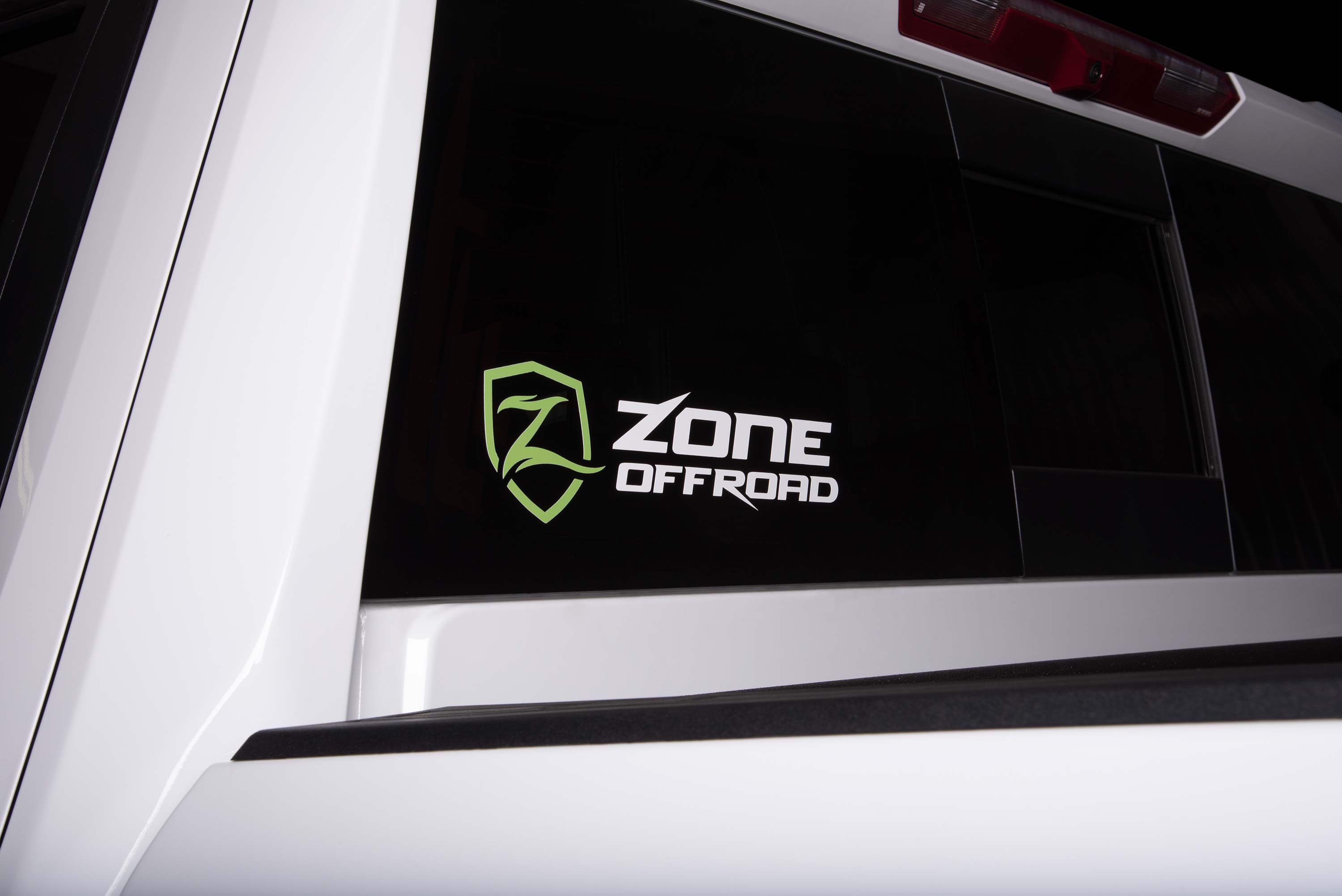 Zone Vinyl Logo Decal - Green + White – Zone Offroad