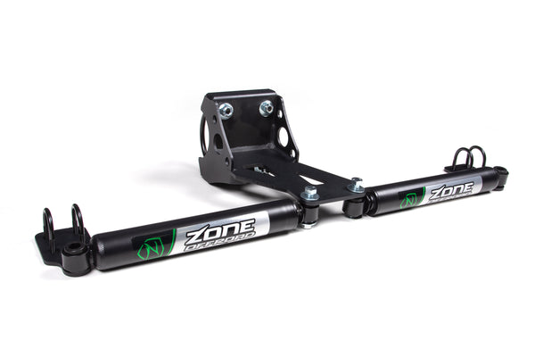 Dual Steering Stabilizer For Ford F250/F350 Super Duty – 2-8 Inch Lift Upgrade, Reduces Bump Steer