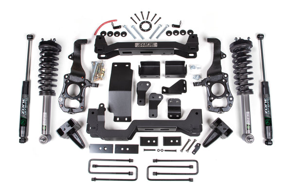 ステップ　ピンフォーラブ　4アソートセット 4 Inch Lift Kit | Ford F150 (21-26) 4WD – Zone Offroad