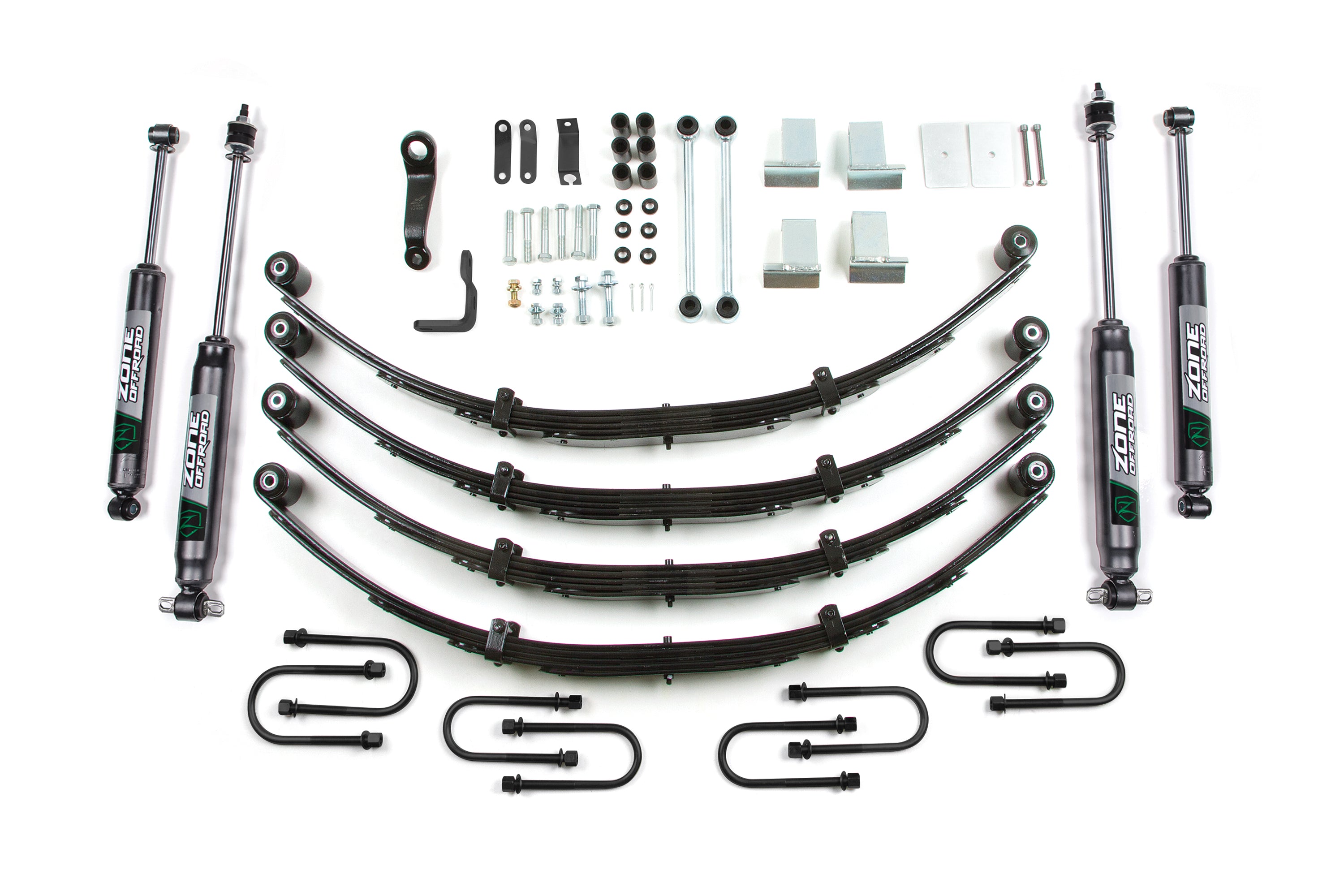 4 Inch Lift Kit | Jeep Wrangler YJ (87-95) – Zone Offroad